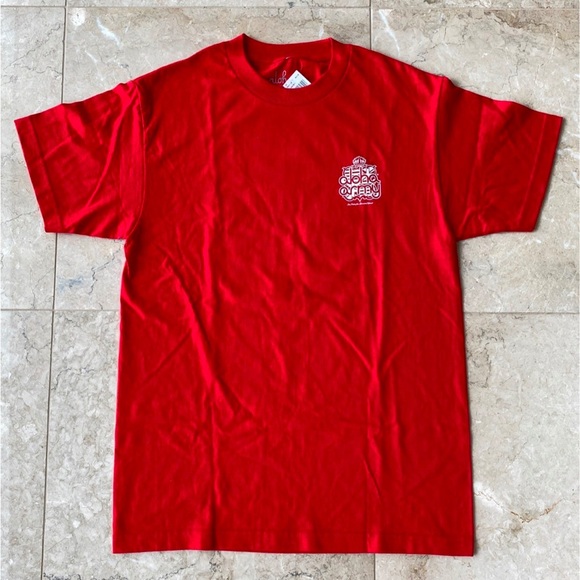 Men’s Red Aloha Army Short Sleeve T-Shirt size M - Picture 3 of 5